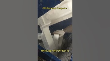 EPS Styrofoam Compactor: Effectively Reduce the Volume of Waste EPS Foam