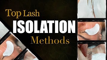 Lash Extension Tips | Isolation | Inner Corners, Outer Corners and Layers