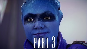MASS EFFECT: ANDROMEDA Walkthrough Gameplay Part 3 - EXPLORING EOS (PS4 Pro)