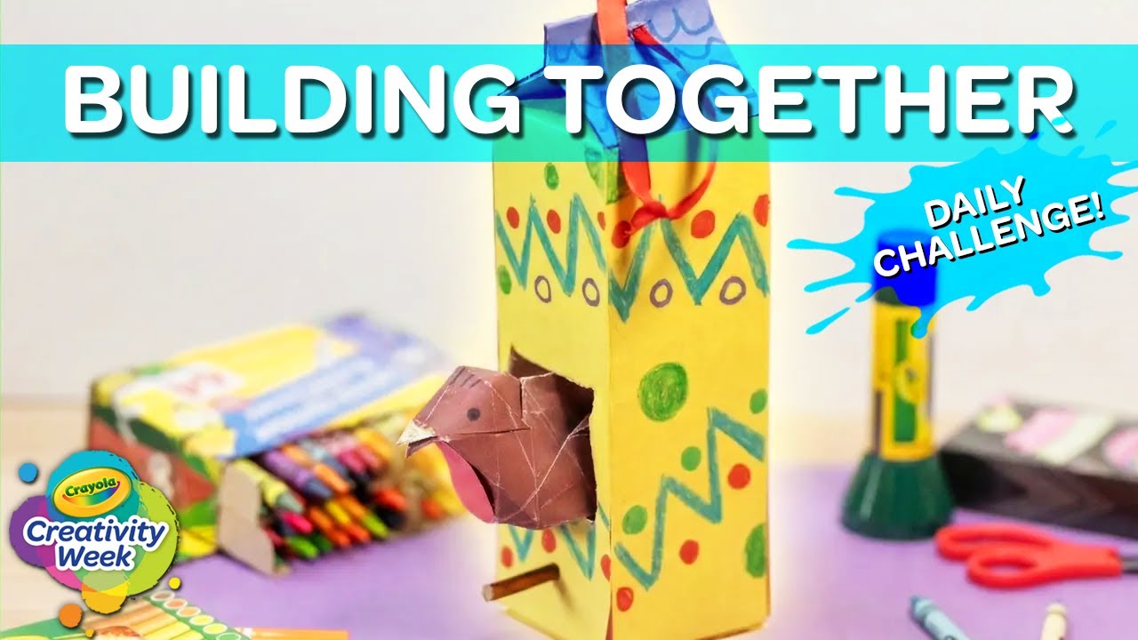 Building Together: Creative Challenge | Crayola Creativity Week | Day 2