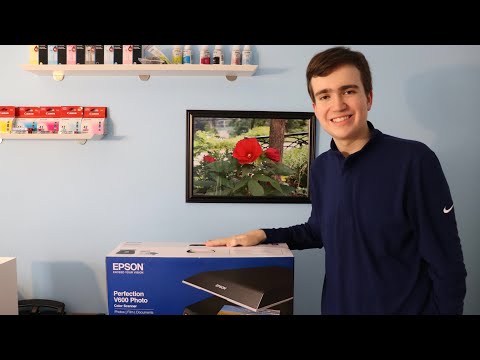 Epson Perfection V600 Photo Scanner Unboxing