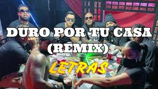 Sujeto❌ Musicologo❌Lapiz❌ Quimico❌Toxi Crow❌ Shadow❌ Secreto- Duro Por Tu Casa (Remix) (LETRAS)