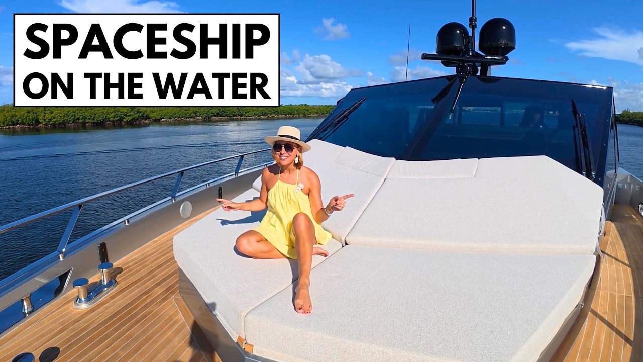 ⁣DROOL 🤤 🤯 Award-winning 2025 wallywhy200 Luxury WALLY Yacht Tour