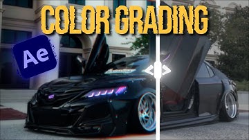 Color Grading in After Effects - My Exact Process