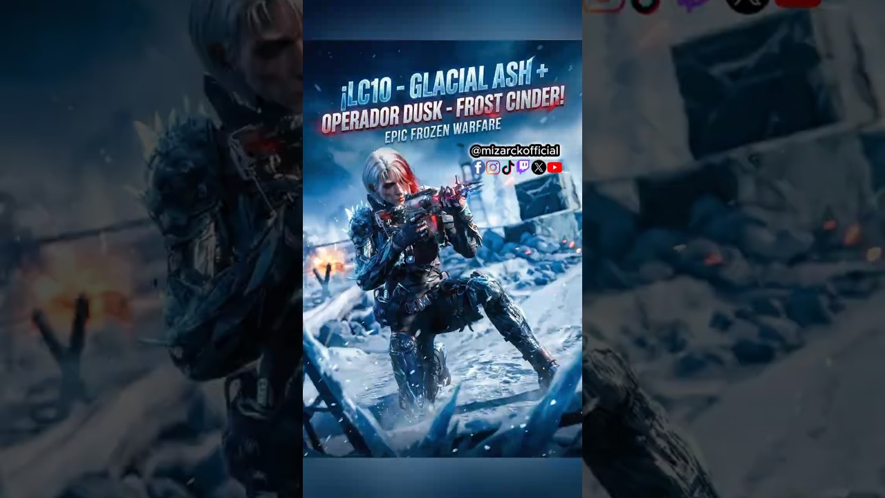 ¡NUEVA LC10 - Glacial Ash + Operador Dusk - Frost Cinder! 