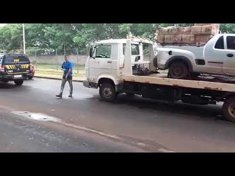 GUAÍRA Contrabandistas dão de cara com bloqueio policial