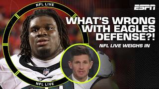 What is going on with the Eagles defense? + How can they fix their struggles? | NFL Live