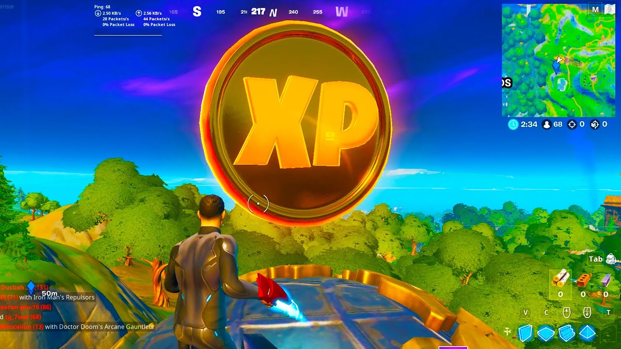 GOLD XP COINS LOCATION IN FORTNITE SEASON 4 Chapter 2 (WEEK 9 ) - YouTube