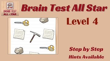 Brain Test All Star Level 4 – Quick & Easy Solution!