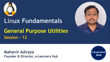 Linux Fundamentals - 012 | General Purpose Utilities (2021) | Linux Commands