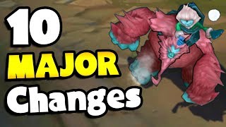 10 MAJOR Changes Coming To League of Legends