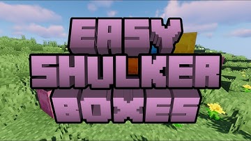 Using shulker boxes has never been this easy