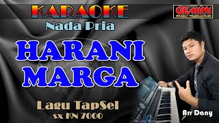 KARAOKE TAPSEL|| HARANI MARGA || NADA PRIA