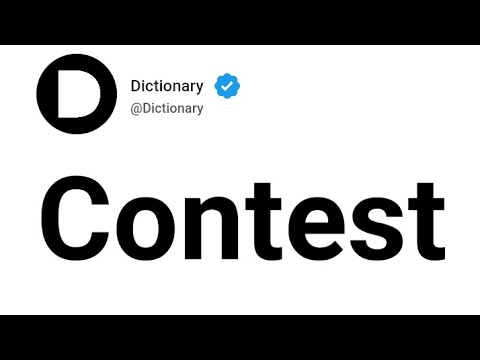 Contest Meaning In English