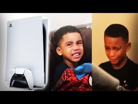 BREAKING LITTLE BROTHER PS4 u0026 SUPRISING HIM With a FAKE PS5 on CHRISTMAS