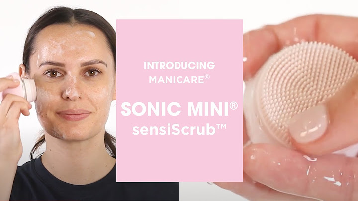 Manicare sonic mini facial cleanser review năm 2024