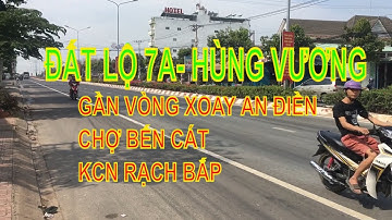 Bán đất Bình Dương, Tỉnh lộ 7A, An Điền, Bến Cát, Kinh doanh Vip- Giá rẻ