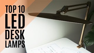 Top 10: Best LED Desk Lamps of 2022 / Architect Desk Lamp with Clamp, Task Lamp, Dimming Table Lamp