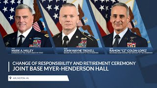 SEAC Change of Responsibility and Retirement Ceremony