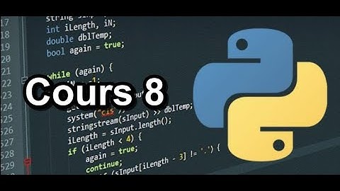 Python Cours 8 : Boucle While() دورة تعلم بايثون بالدارجة