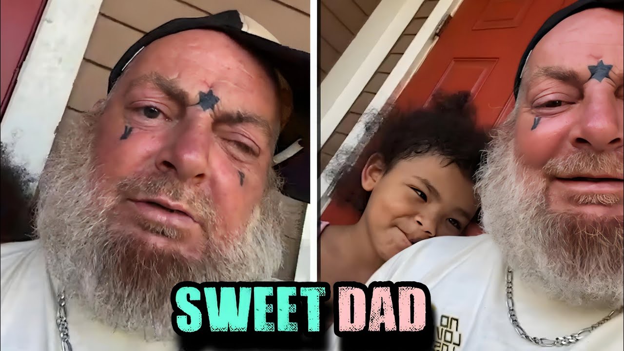 Драгоценный последний момент блогера Уайта Фолкза с женой и дочерью.