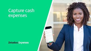 Capture cash expenses with Zetadocs Expenses screenshot 4