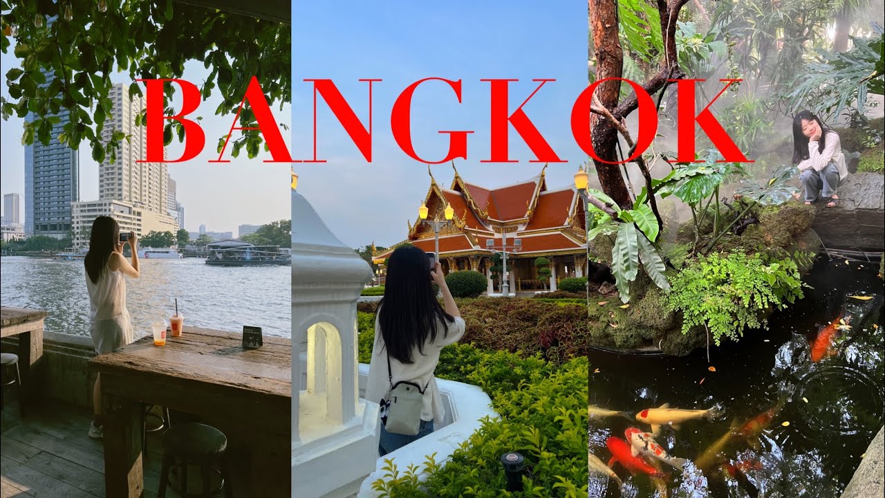 น้องสาวเกาหลีมาหาฉันที่กรุงเทพฯ 방콕 여행 브이로그 🇹🇭Bangkok vlog