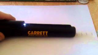 garrett propointer trick