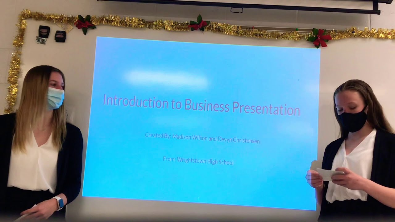 introduction to business presentation fbla