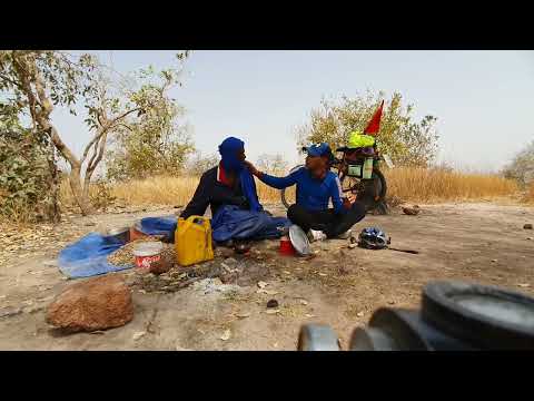 دكة الشاي معا أهل السنغال الطيبين الفول السوداني الطبيعي