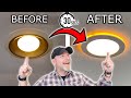 Upgrade old lights to modern led lights in under 30 seconds with no wiring 