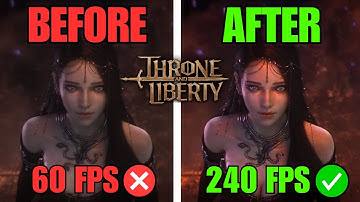 The BEST FPS Settings For Throne & Liberty (BOOST Performance)