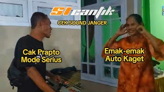 Download lagu LIVE 🇮🇩 Penonton Auto Kaget Dengar Si Cantik Cek Sound Janger Krishna Buana