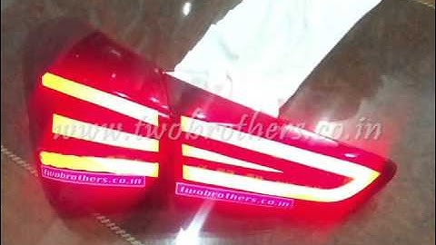 Elite i20 & Active Q3 Style Led Tail lights if u want then call us on 09711510017 , 09811690017