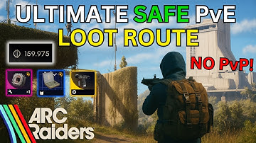 ULTIMATE PvE Loot Route (NO PvP) — ARC Raiders | All Rare Loot Spots for Solo/Beginners (Fast/ Easy)