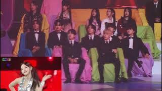 NCT DREAM   NEWJEANS REACTION TO KISS OF LIFE - BAD NEWS @ MMA 2023