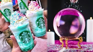 Starbucks NEW Crystal Ball Frappuccinos MORE Magical Than Unicorn Frapps?!