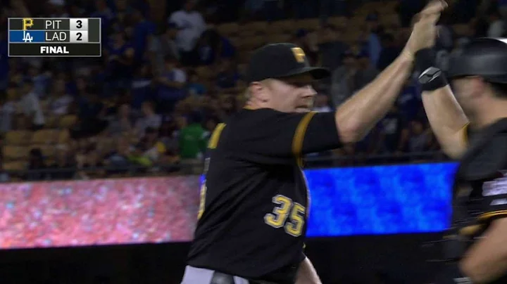 PIT@LAD: Melancon sets Pirates' saves record in 2015