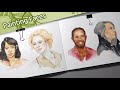 [ How to Paint FACES in Watercolor & Gouache ] 🎨🖌 // Portrait Painting Tutorial // Mary Sanche
