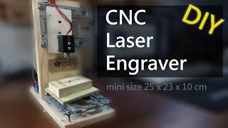 How to make mini CNC Laser Engraver at home