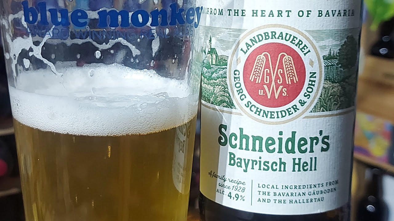 Schneiders Bayrisch Hell - Lager Review