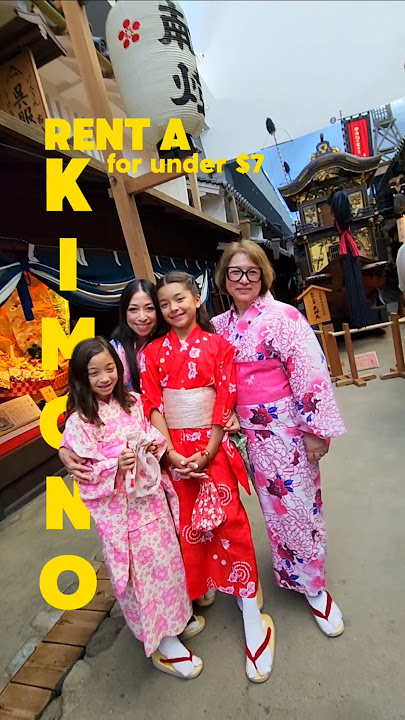 #kimonorental #osakajapan #traveladventures #familytrip #aestheticphotos #kimono #ilovejapan