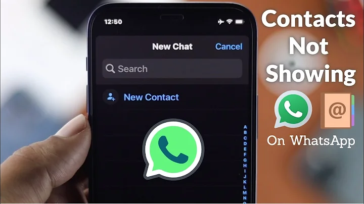 How To Fix- WhatsApp Not Showing Contacts Names! [iPhone's] - DayDayNews