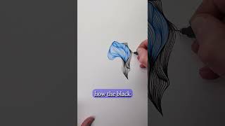 'Conflagration' part 2 #abstractlineart #art #lifeisanart #artwork #lineart #abstractart #drawing