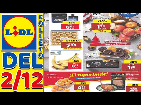 LIDL catalogo esta semana desde 2/12 🔥 pack de colonias flores de alimentación - YouTube