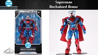 DC Multiverse Superman Unchained Armor Unboxing and Review