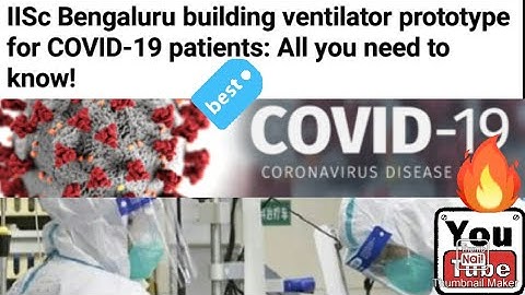 IISc Ventilator prototype || #Study4govtJobb #Byvarunkumar