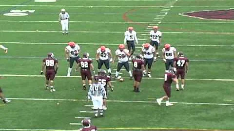 Utica's Jeremy Meier takes slant route in for a sc...