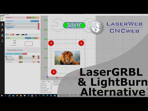 LaserWeb Laser Machine and CNC Mill Software - The alternative to LaserGRBL and LightBurn.