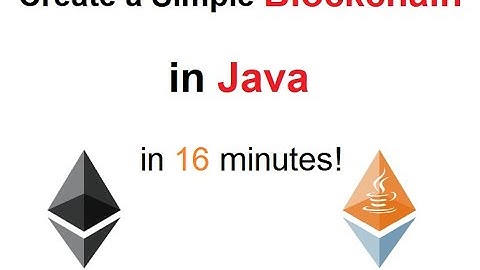 Blockchain Programming in Java